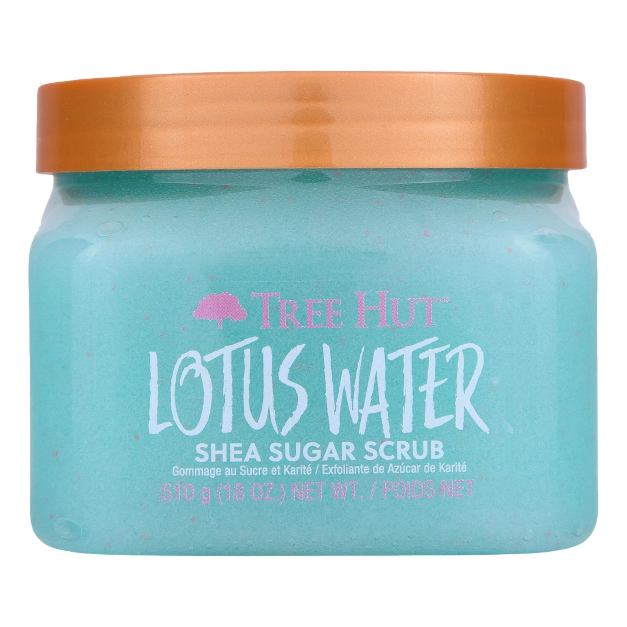 TREE HUT Lotus Water Shea Sugar Scrub, 18oz